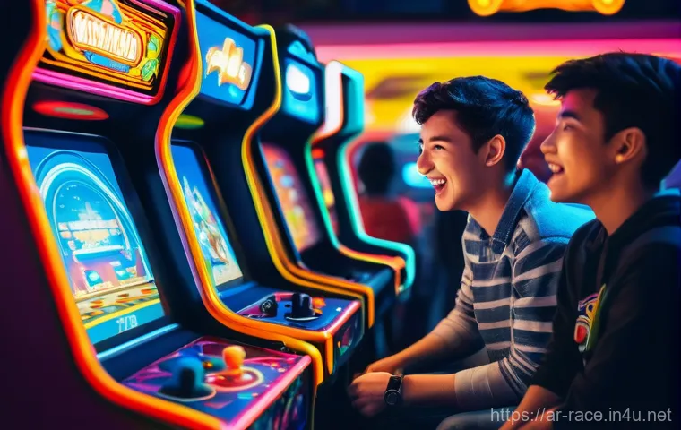 아케이드형 레이싱게임 - Prompt 1: Nostalgic Arcade Thrill**